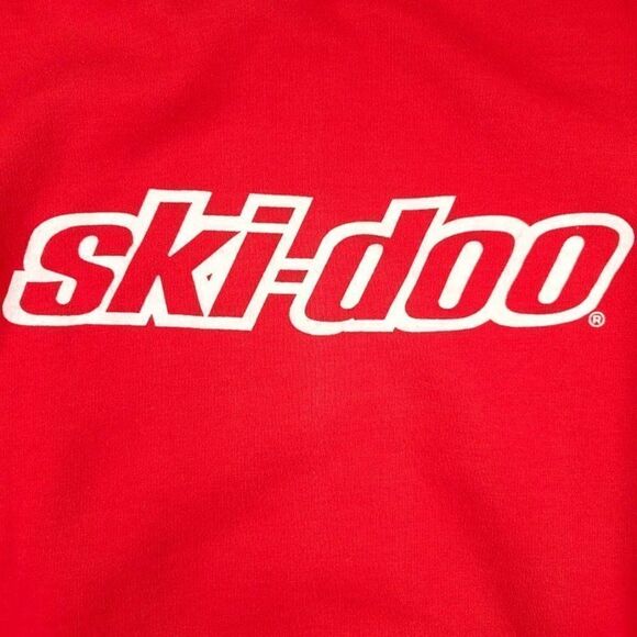 Vintage Ski Doo Sweatshirt Hoodie Mens Size Medium 90s Snowmobile Made In Canada - Picture 2 of 6